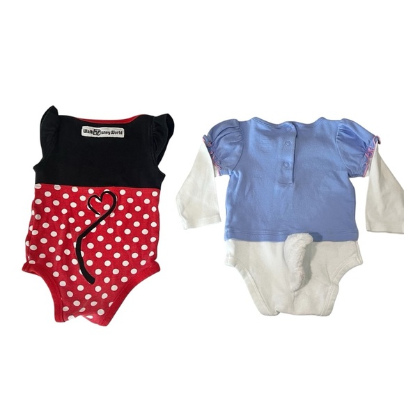 Disney Minnie Daisy Duck Bodysuit Costume Size 9-12 Months Baby Infant Girl - Picture 4 of 8